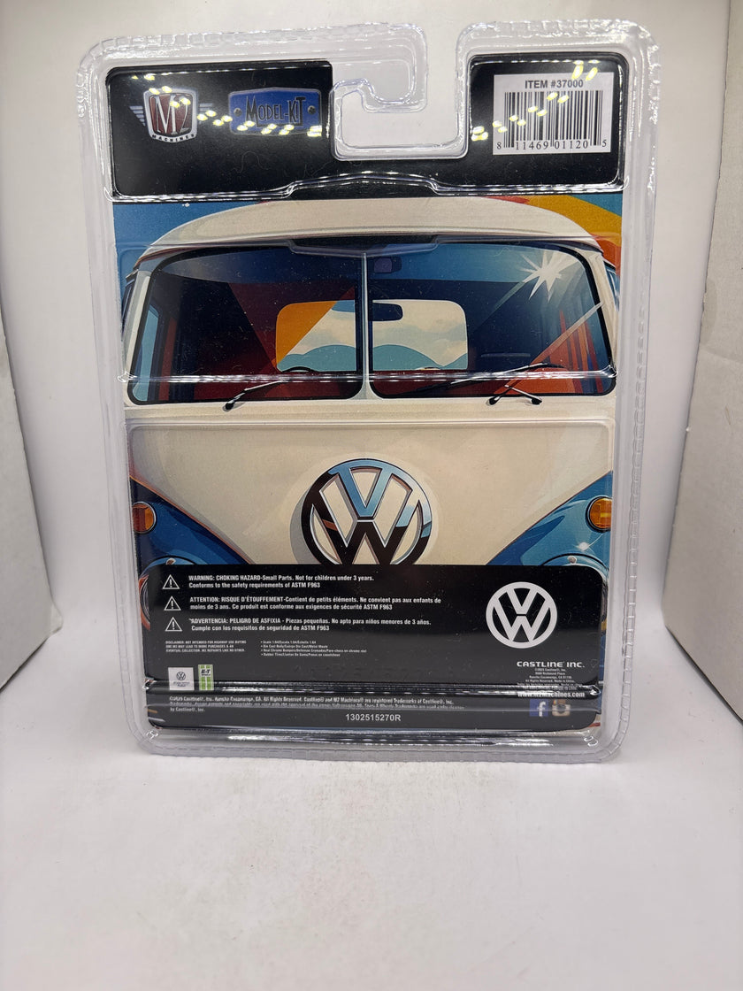 M2 1960 VW Single Cab Truck Diecast multi color
