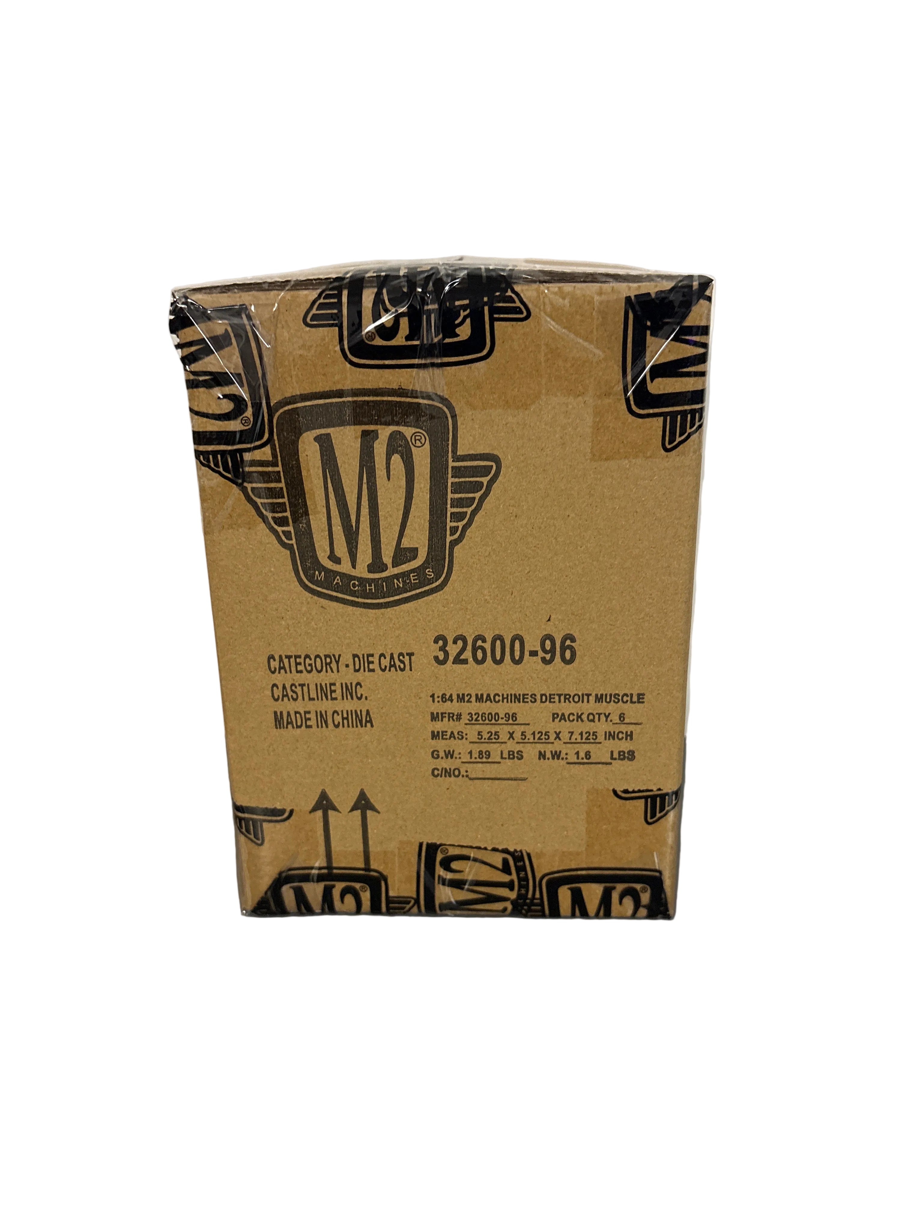 M2 Detroit Muscle Sealed Case Diecast multi color