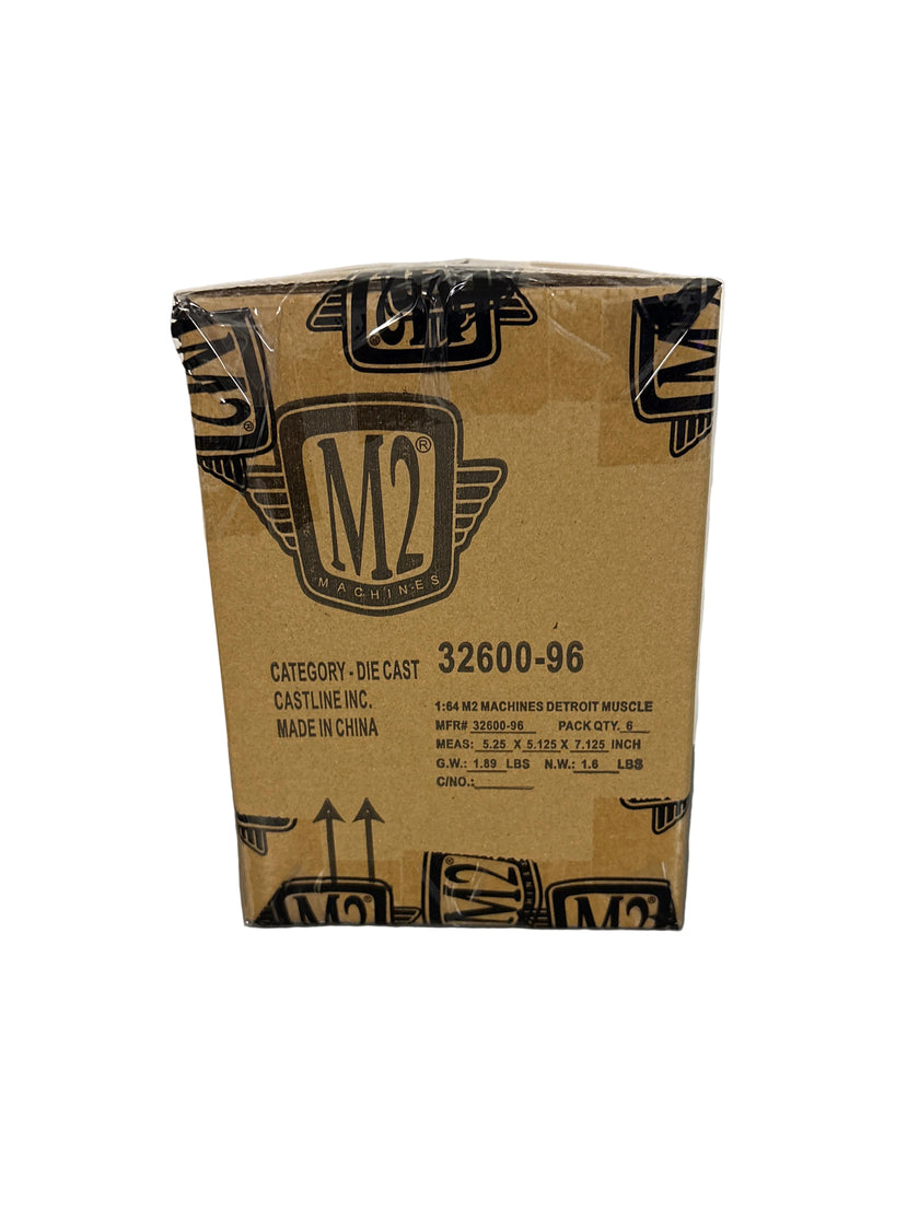 M2 Detroit Muscle Sealed Case Diecast multi color
