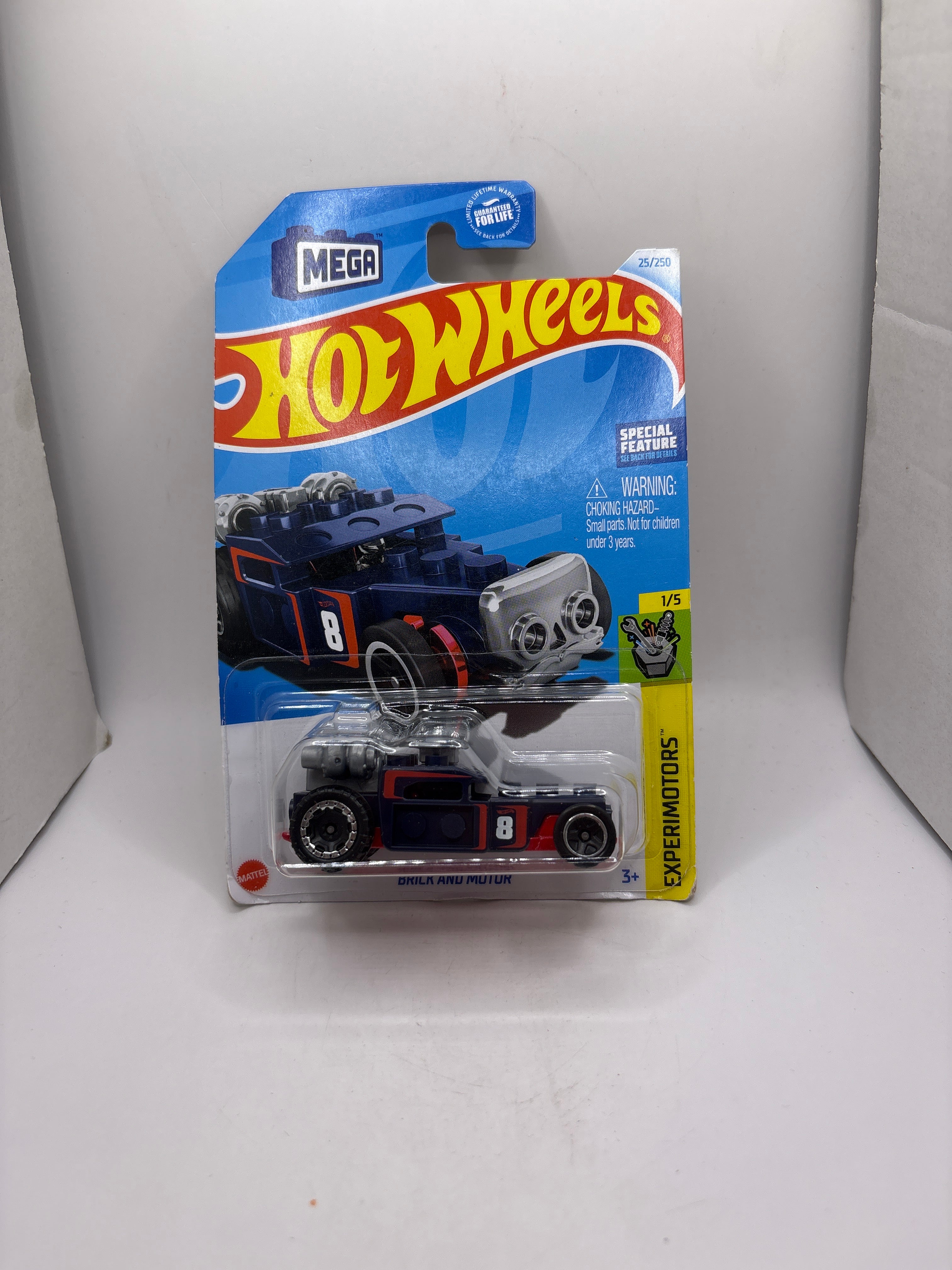 Hot Wheels Brick And Motor Diecast blue
