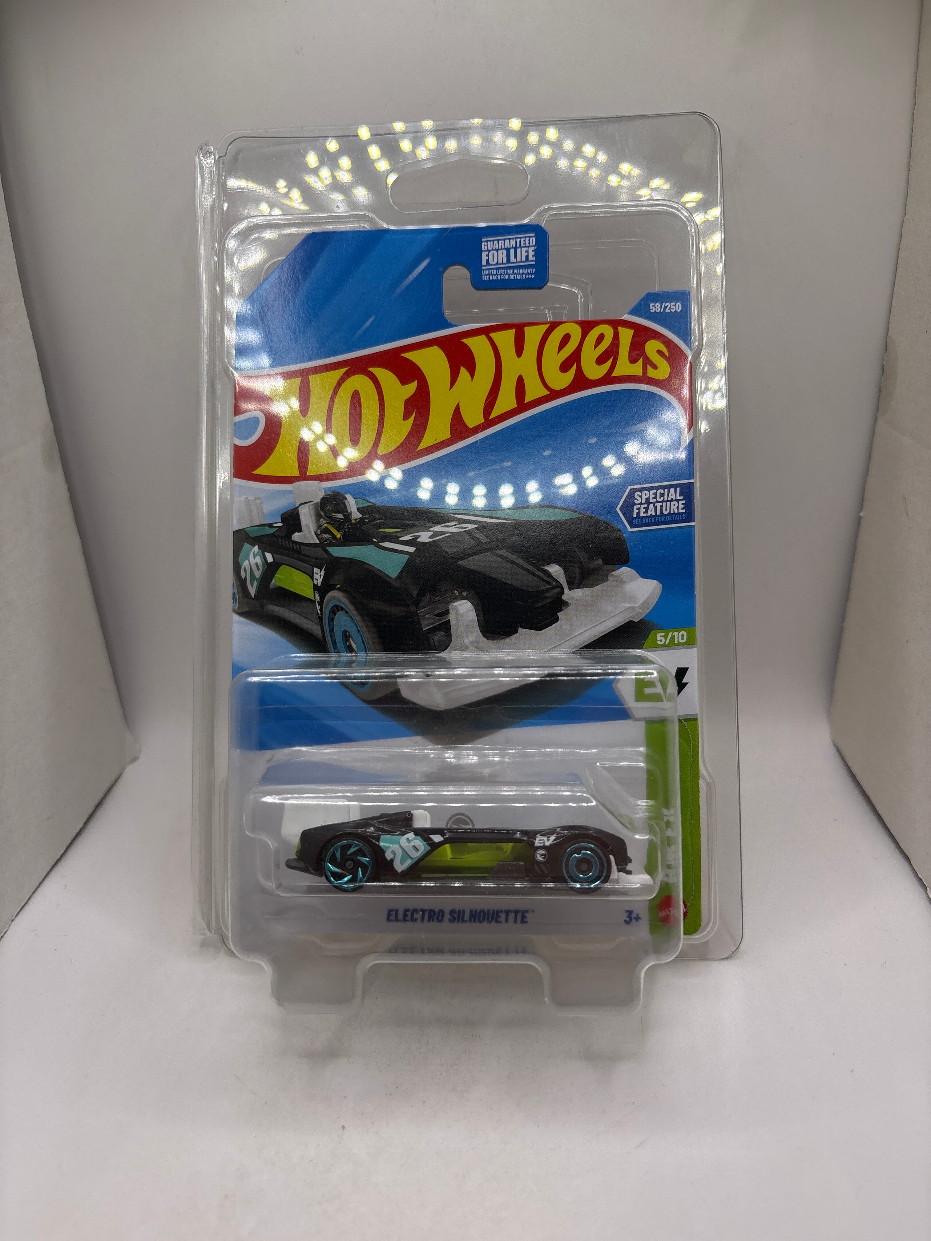 Hot Wheels Electro Silhouette Diecast black
