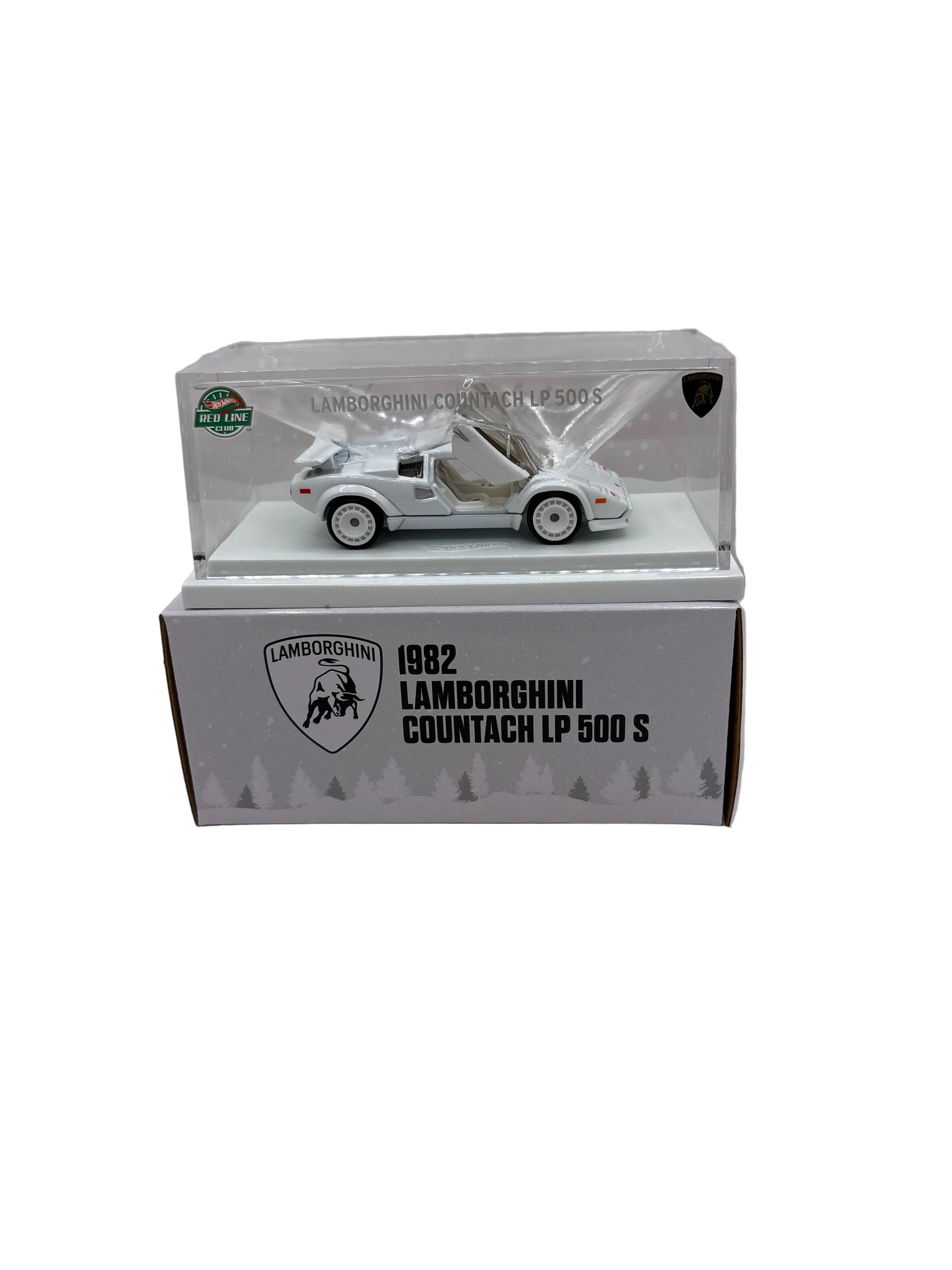 Hot Wheels 1982 Lamborghini Countach LP 500 S Diecast white