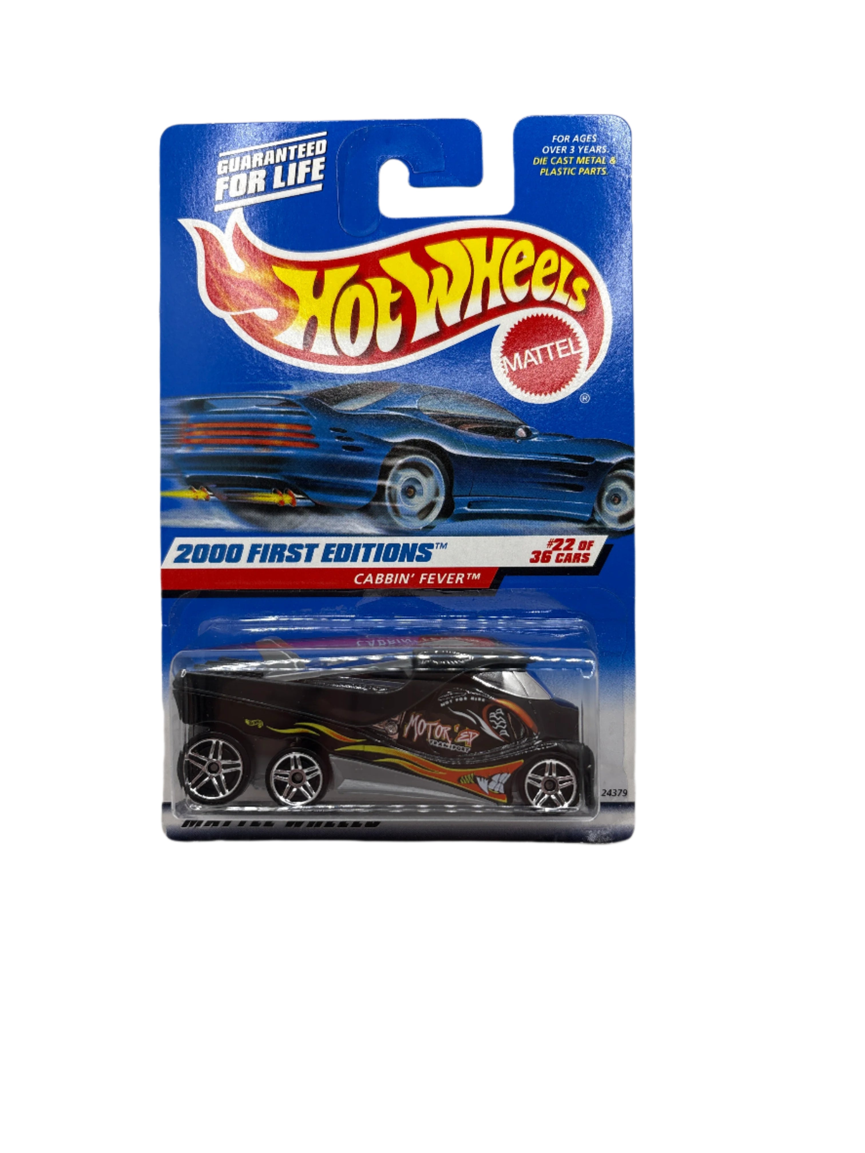Hot Wheels Cabbin Fever Diecast Black