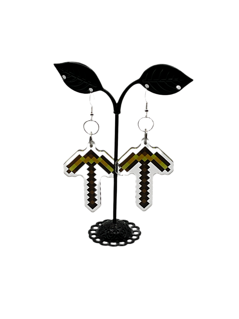 Pickaxe Earrings