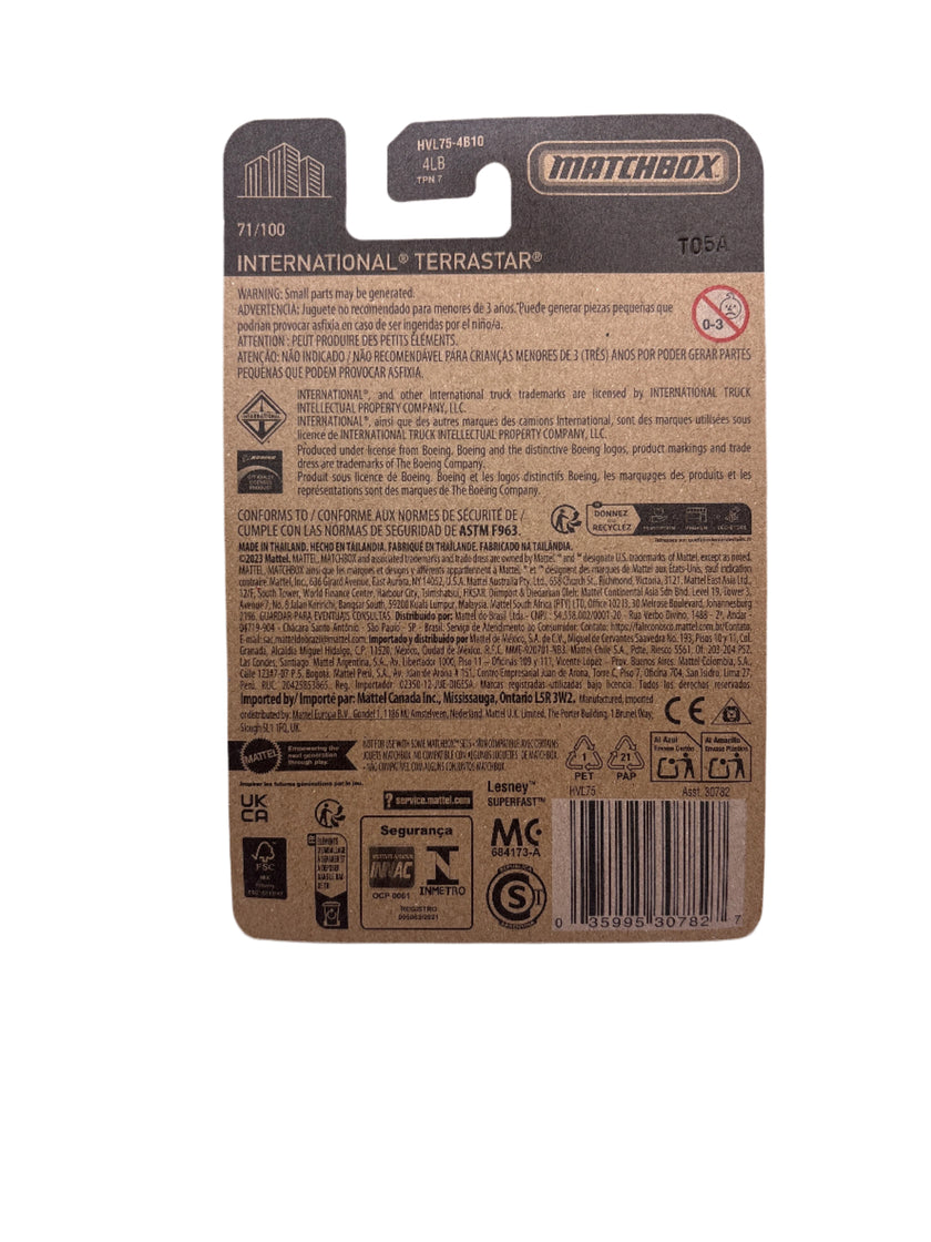 Matchbox International Terrastar Diecast