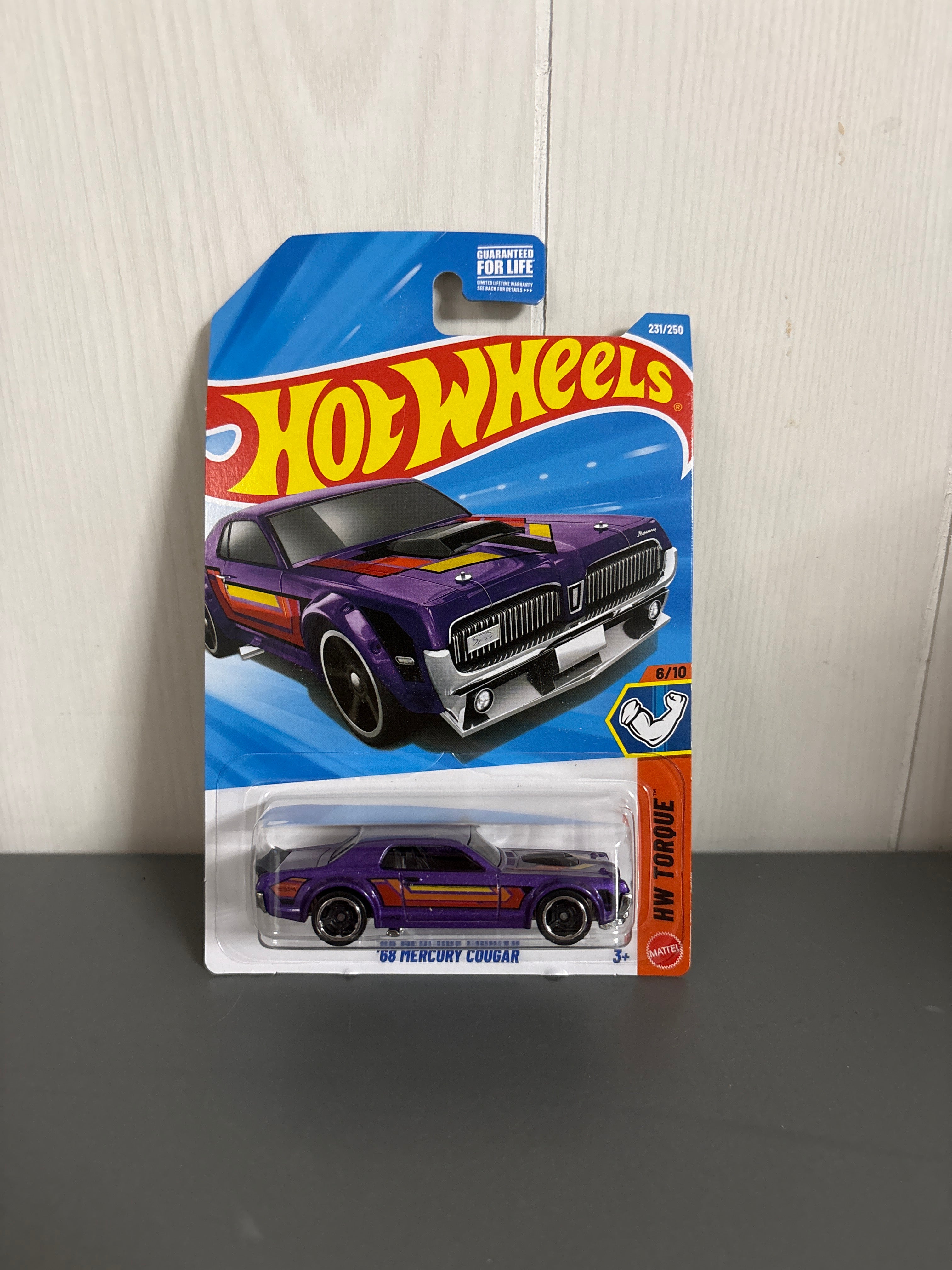 Hot Wheels 68 Mercury Cougar Diecast