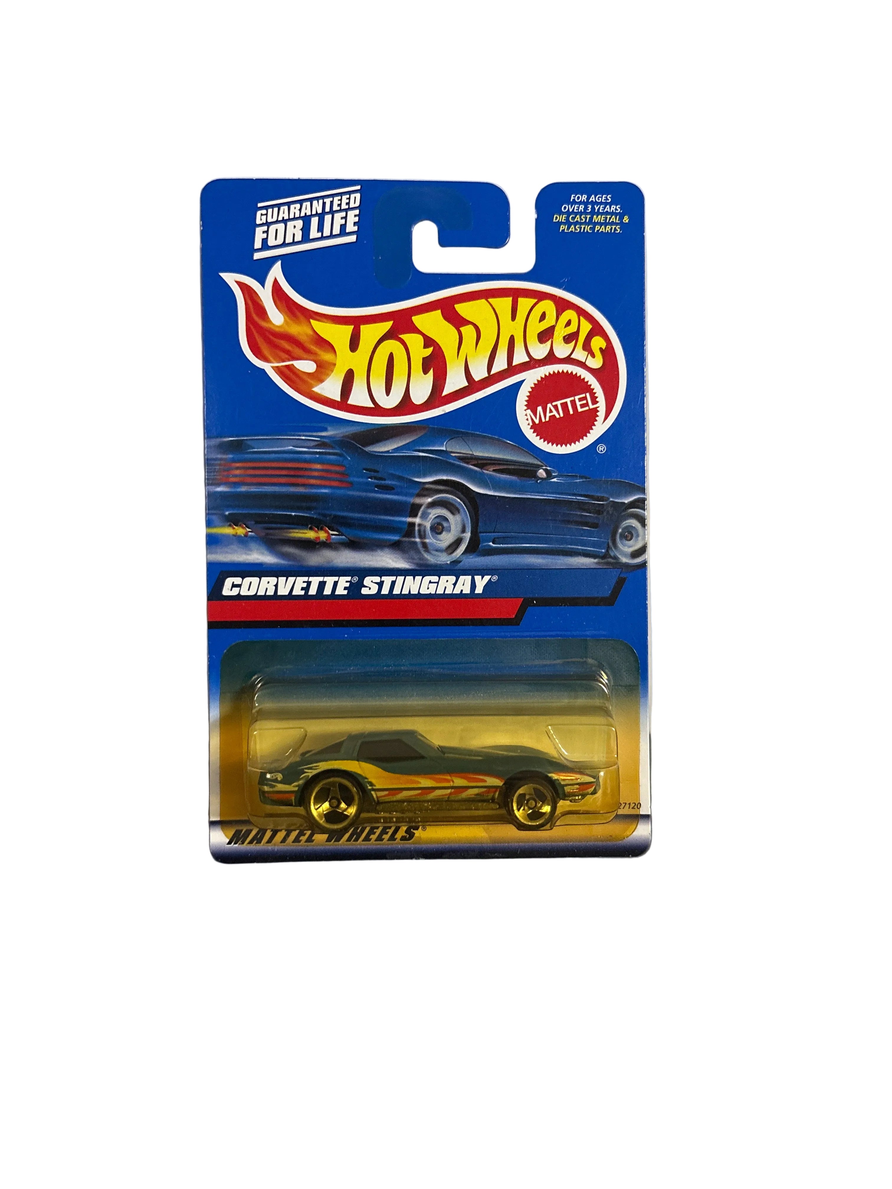 Hot Wheels Corvette Stingray Diecast Blue