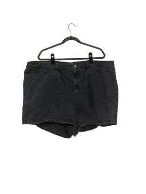 Black Jean Shorts
