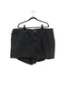 Black Jean Shorts
