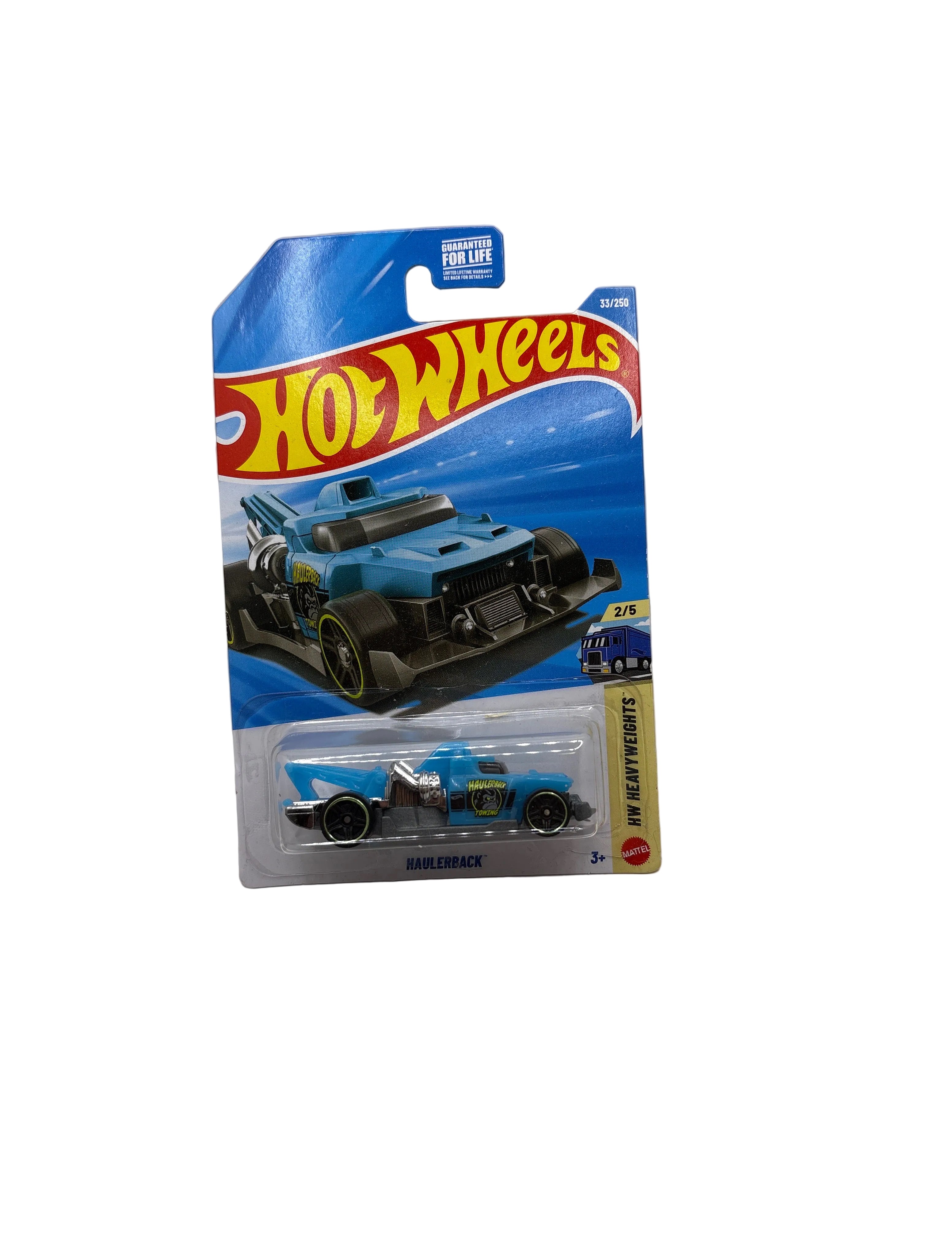 Hot Wheels Haulerback Diecast blue