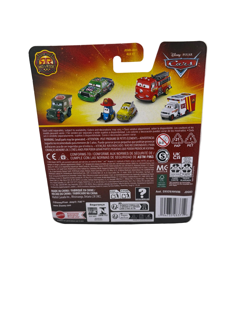Disney Pixar Cars Mater Diecast red