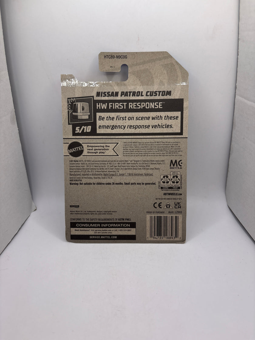 Hot Wheels Nissan Patrol Custom Diecast