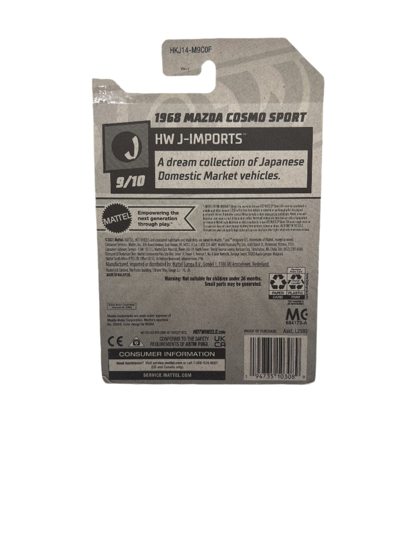 Hot Wheels 1968 Mazda Cosmo Sport Diecast