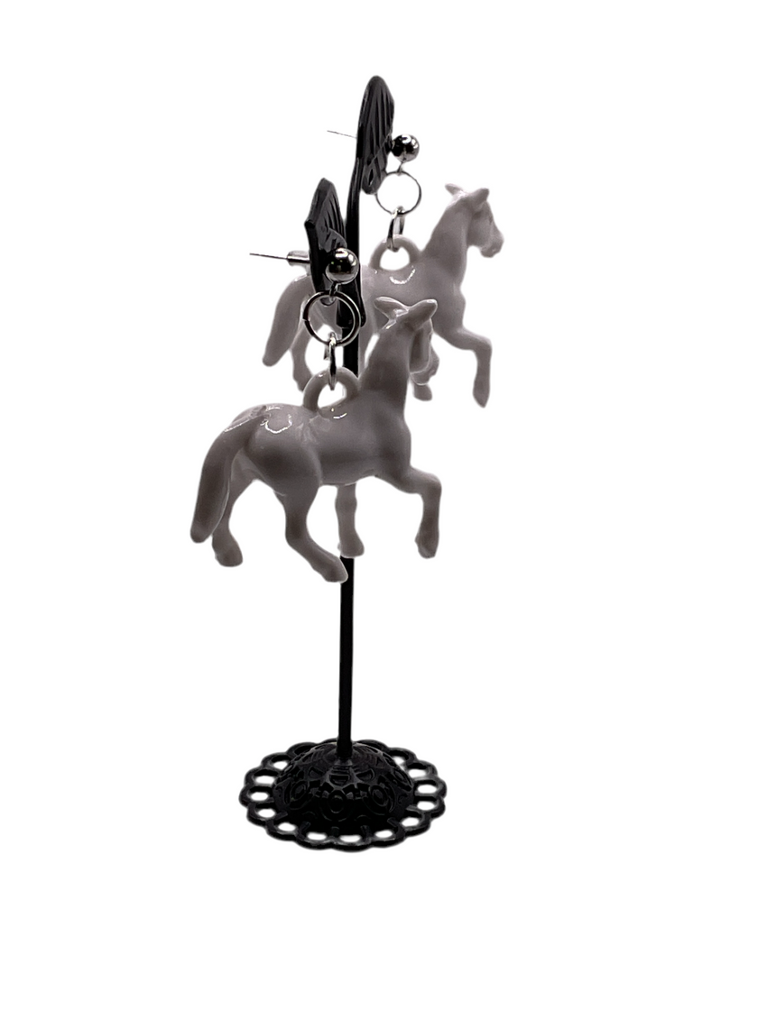 Horse earrings