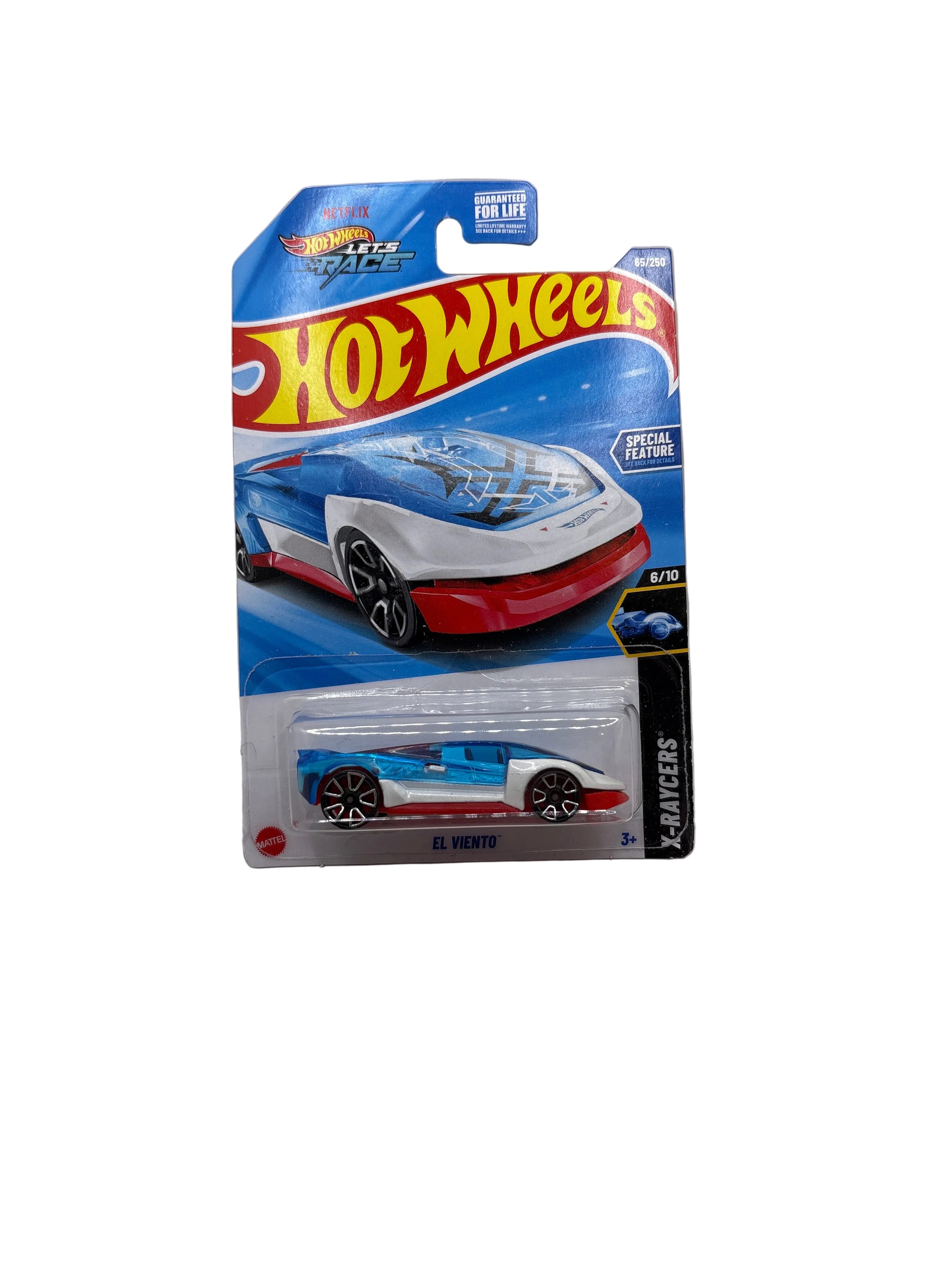 Hot Wheels El Viento Diecast blue