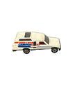 Hot Wheels Minitrek Diecast white