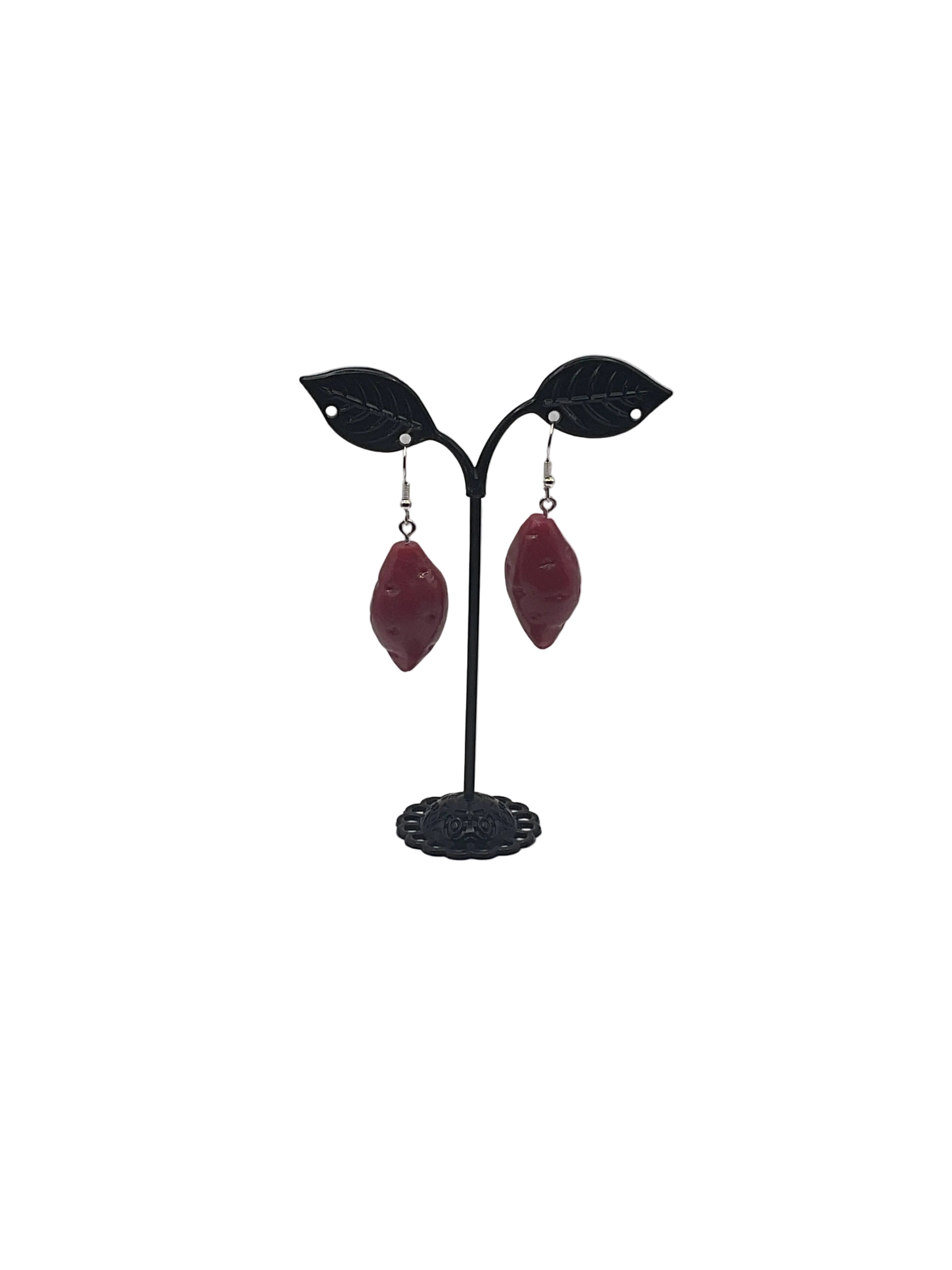 Red Potato Earrings