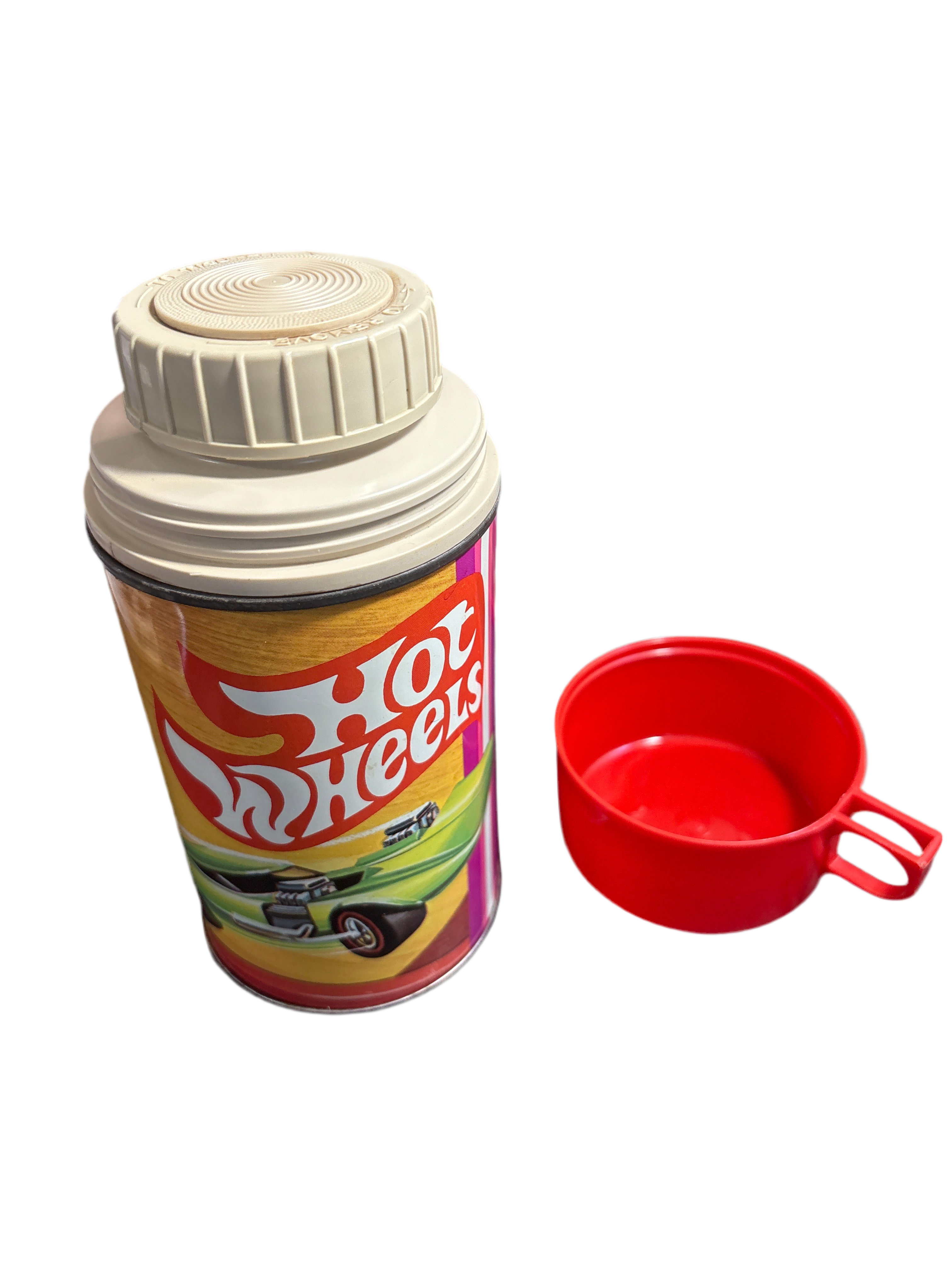 Hot Wheels Lunch Box With Thermos multi color