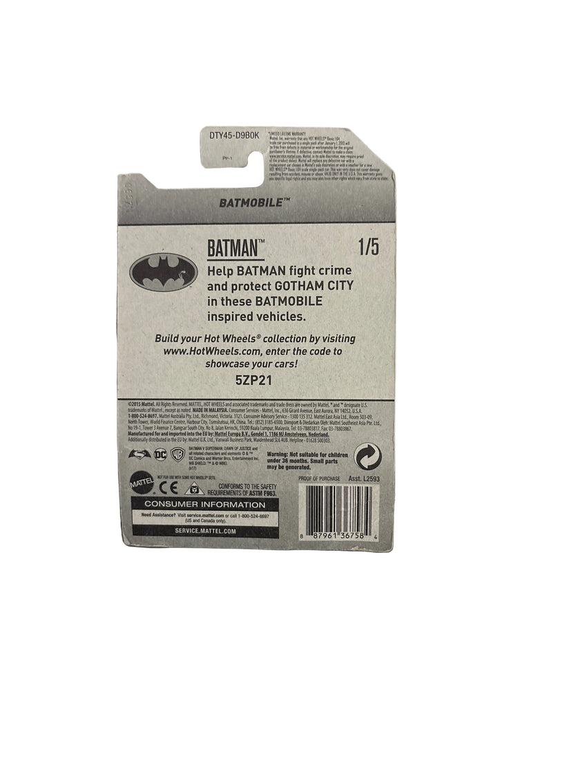Hot Wheels Batmobile Diecast