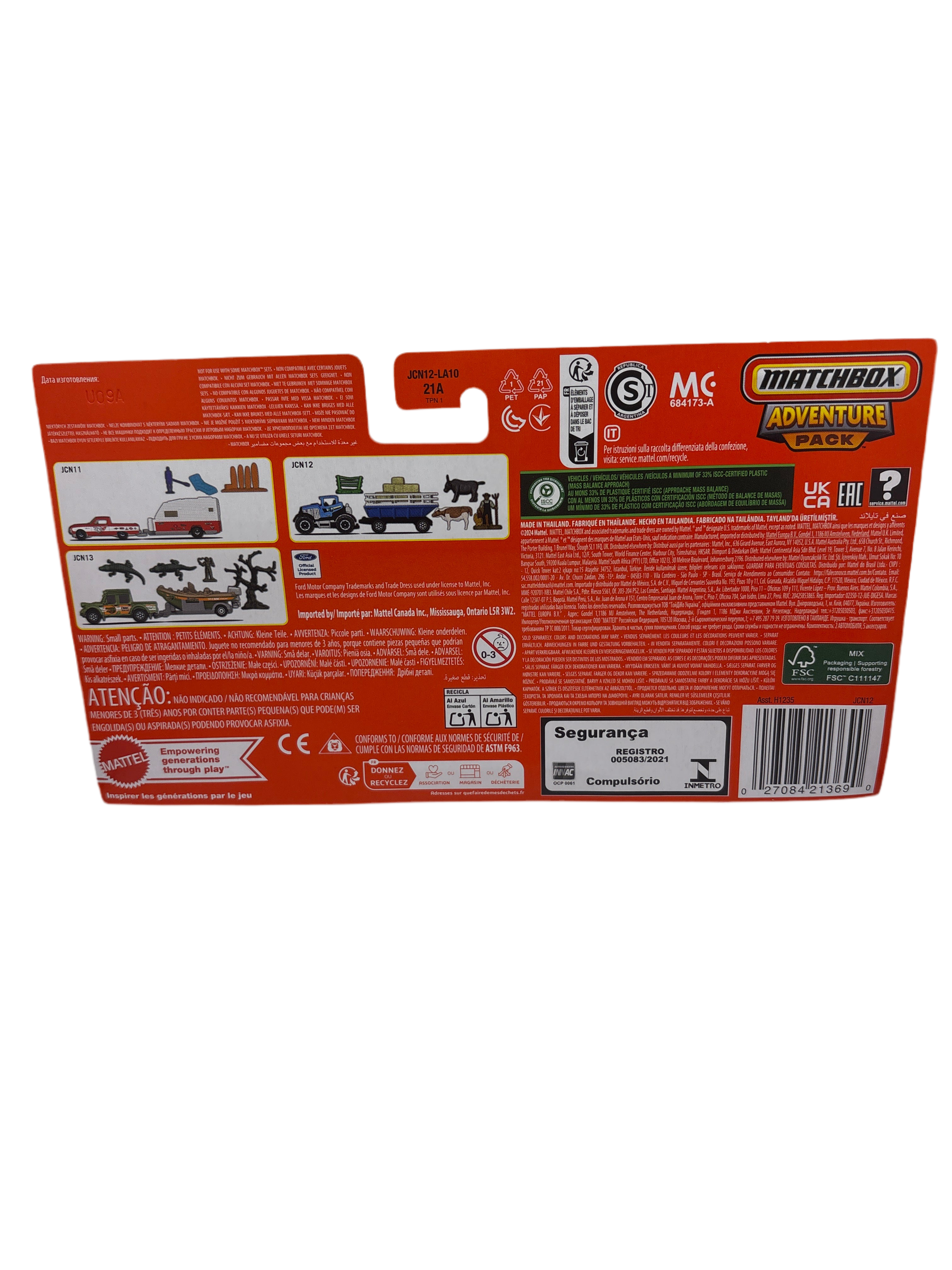 Matchbox Dirtstroyer/MBX Farm Trailer Diecast