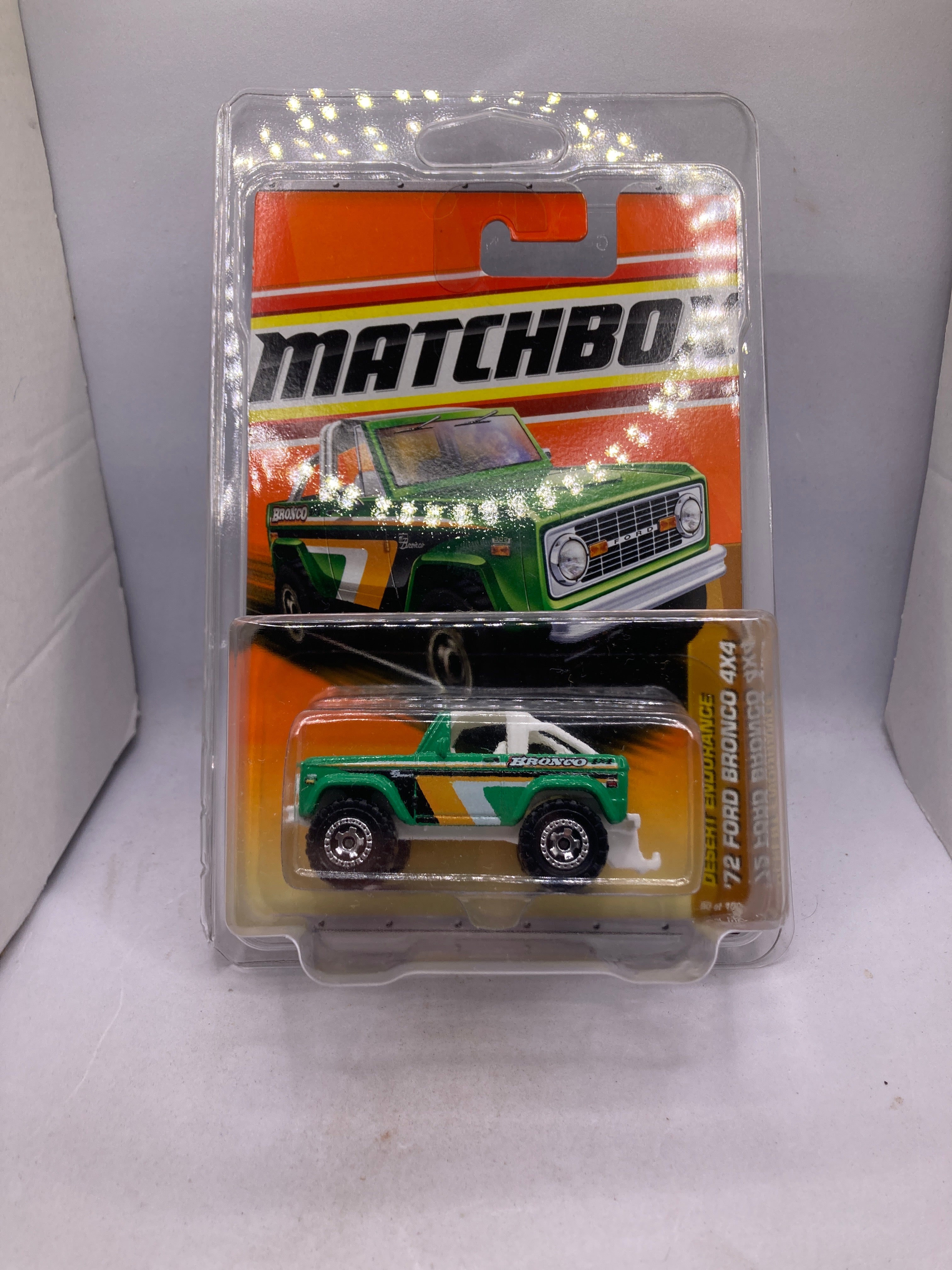 Matchbox 72 Ford Bronco Diecast