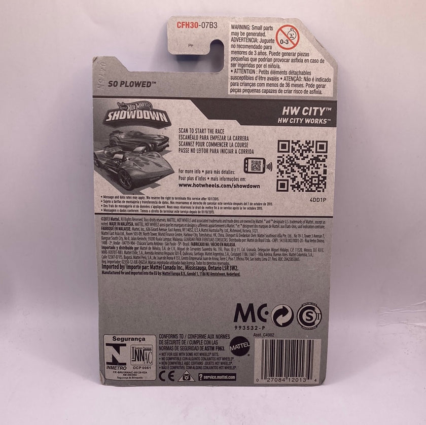 Hot Wheels So Plowed Diecast