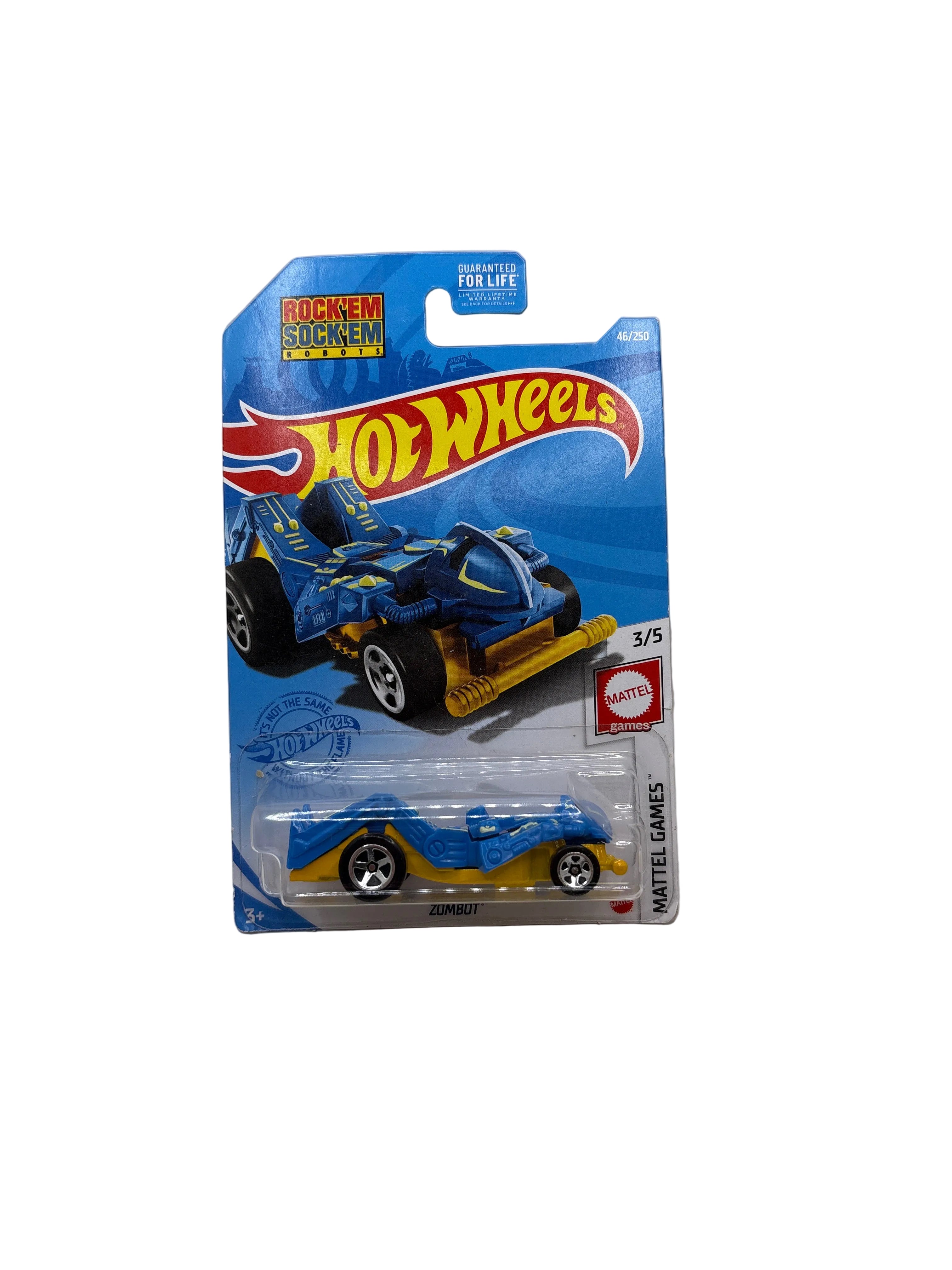 Hot Wheels Zombot Diecast blue
