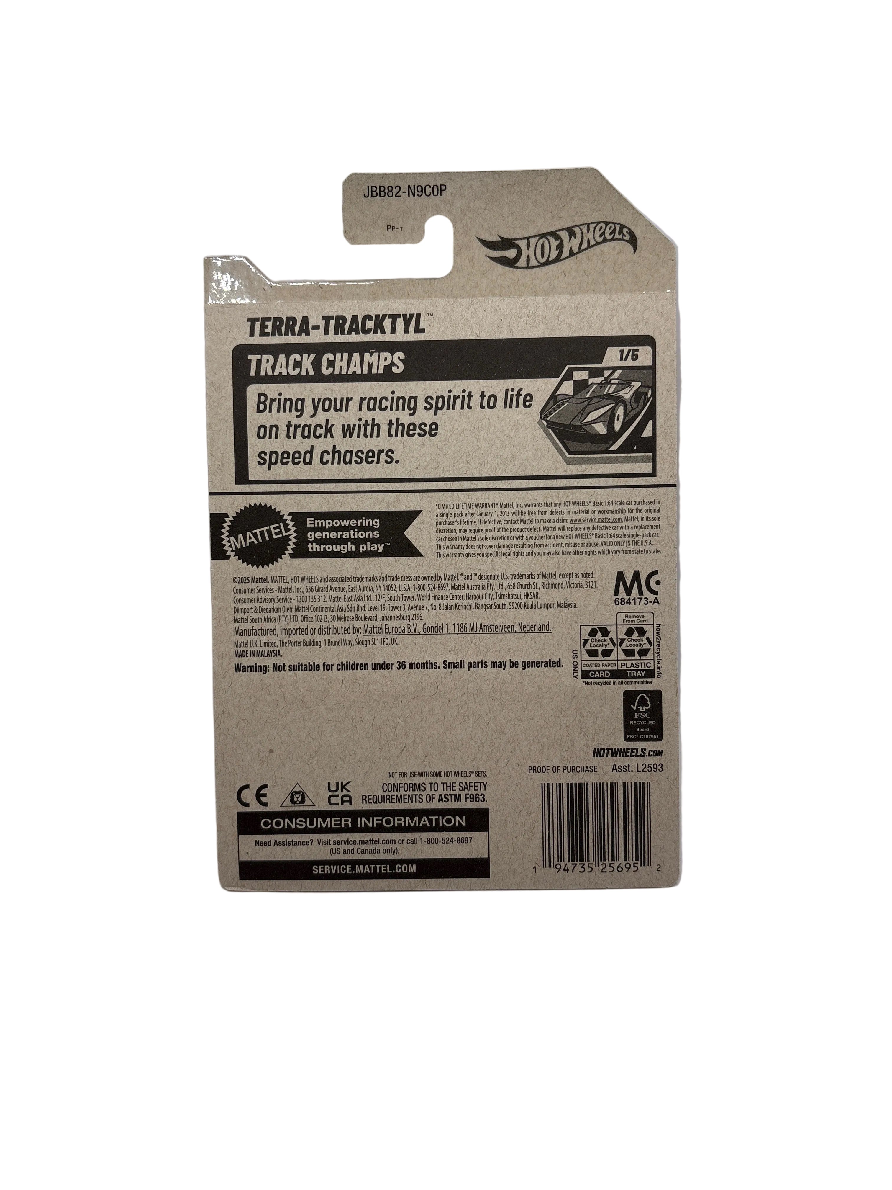 Hot Wheels Terra-Tracktyl Diecast