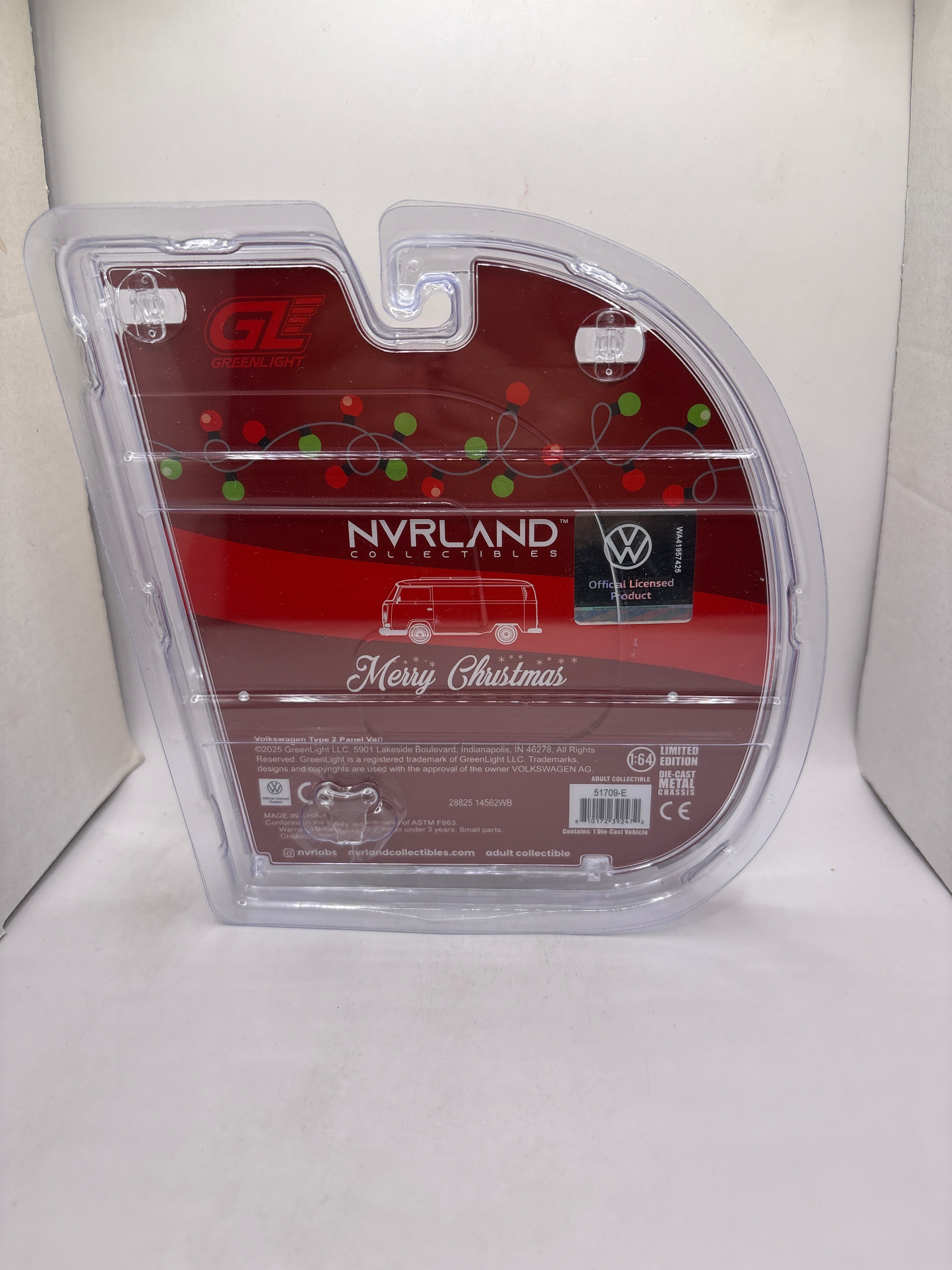 NVRLand 1971 Volkswagen Type 2 Panel Van Diecast