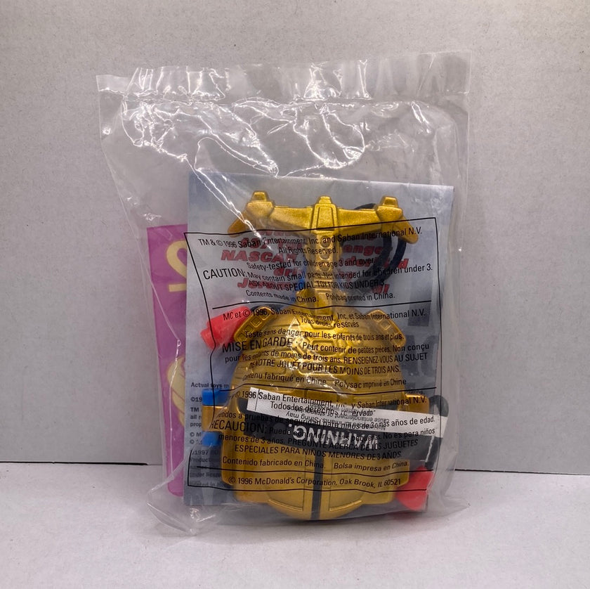 McDonald’s Happy Meal Chromium Gold Beetleborg Covert Compact Medallion