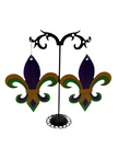 Mardi Gras earrings