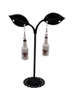 Malibu rum earrings