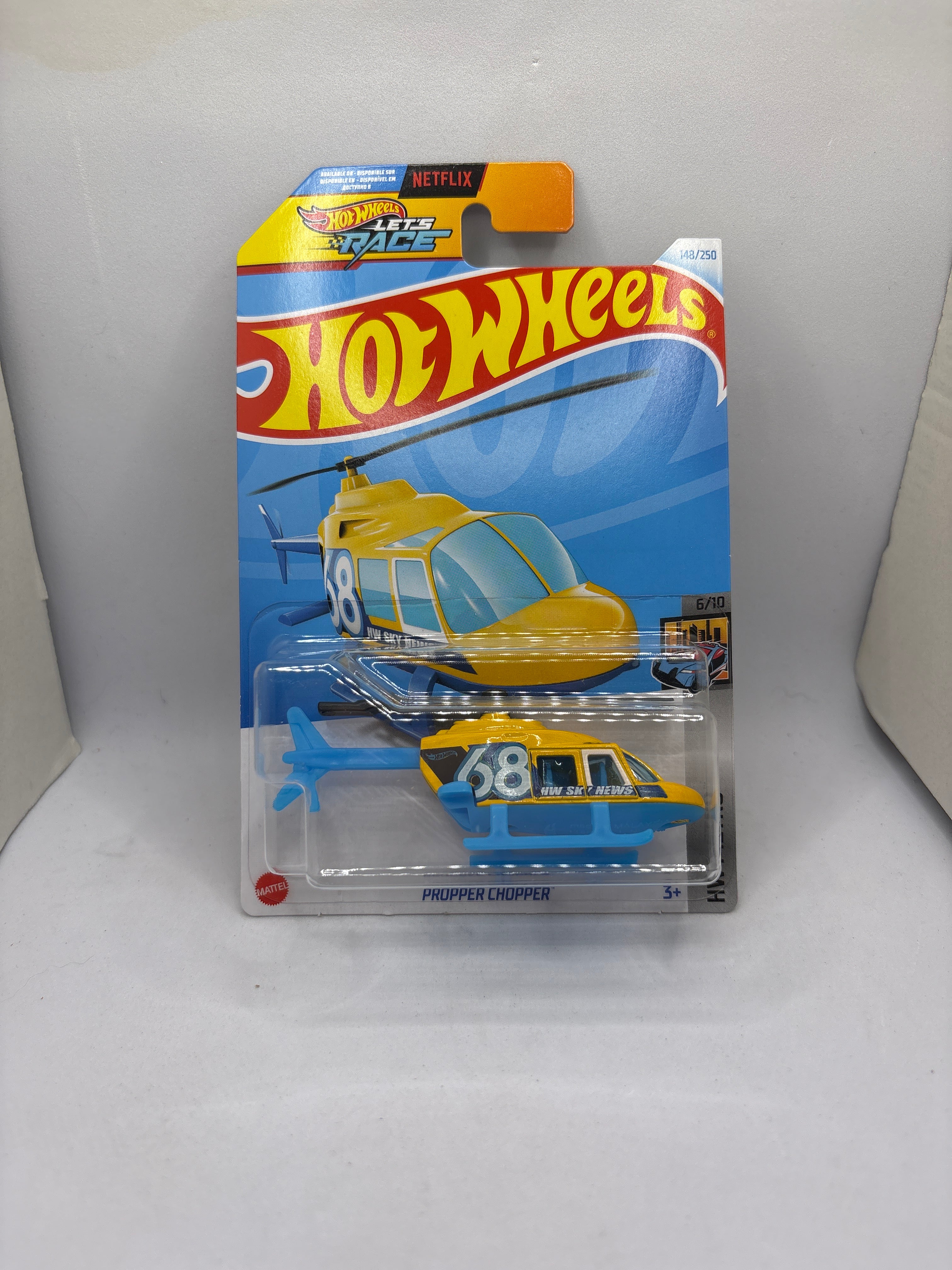 Hot Wheels Propper Chopper Diecast