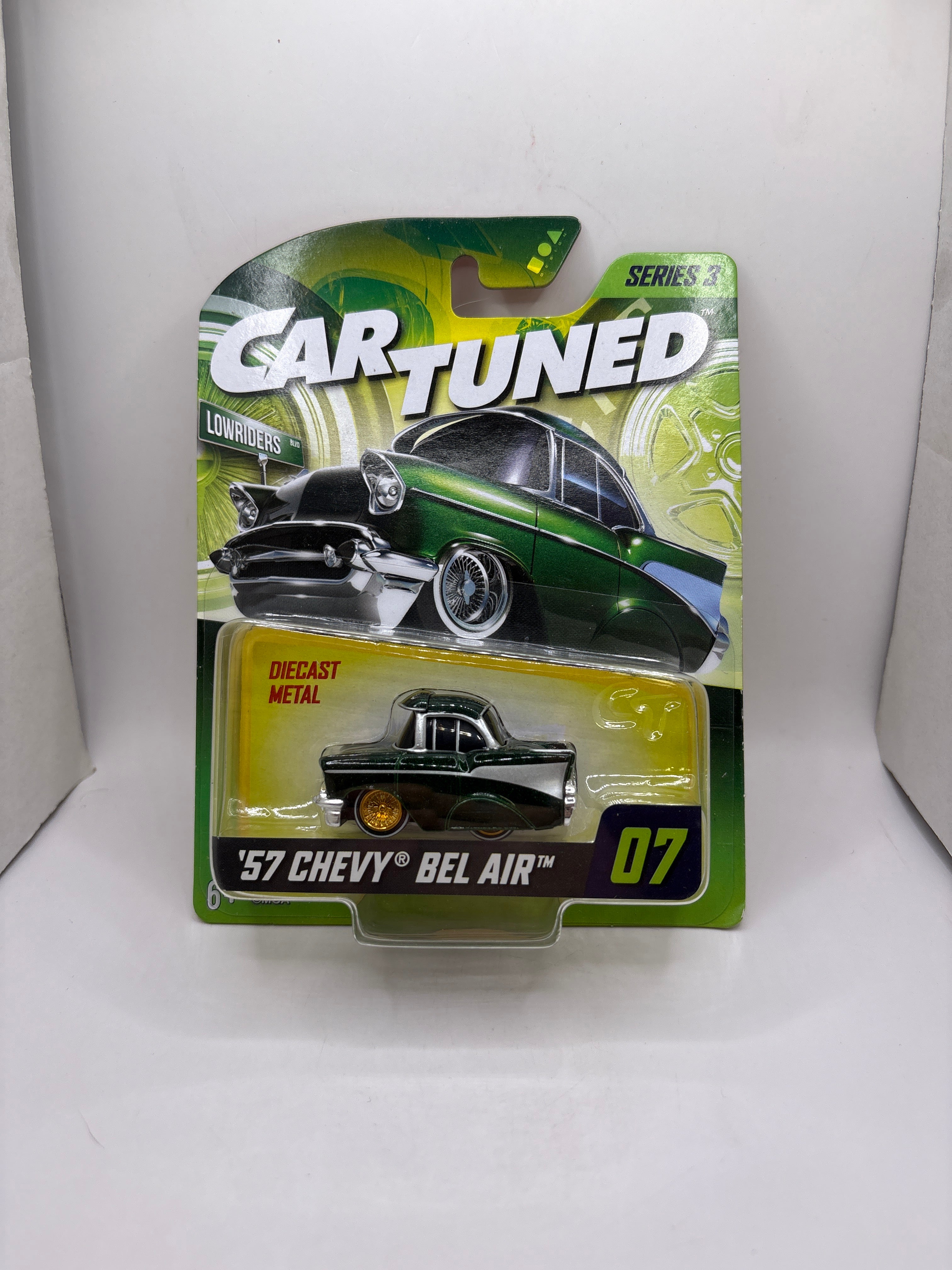 Car Tuned 57 Chevy Bel Air Diecast