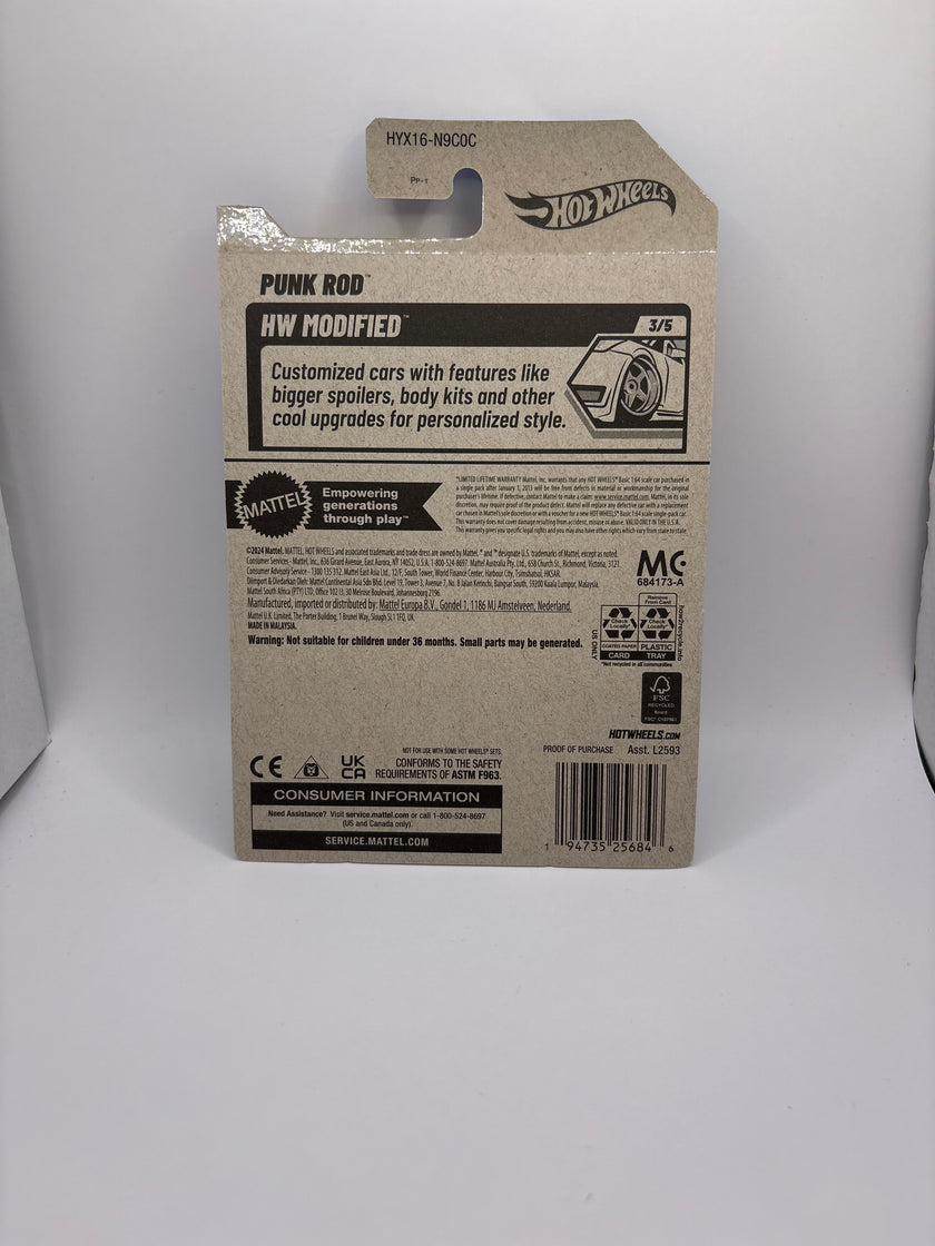 Hot Wheels Punk Rod Diecast