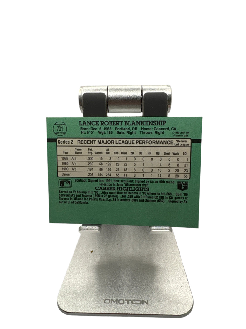 डोनरस लांस ब्लेंकशिप स्पोर्ट्स कार्ड