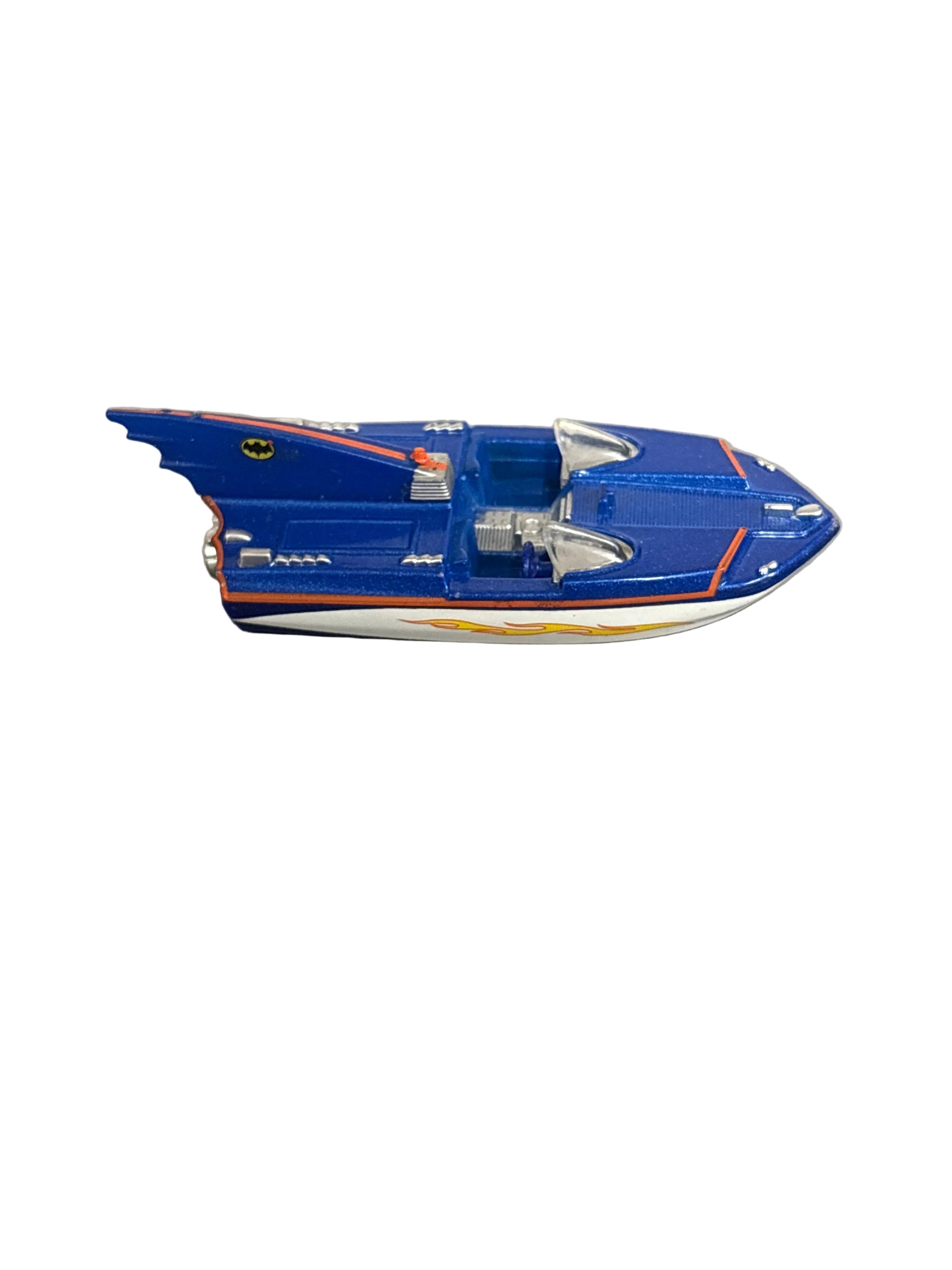 Hot Wheels Bat Boat Diecast blue
