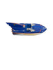 Hot Wheels Bat Boat Diecast blue