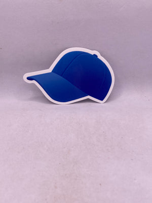 Blue Hat Sticker