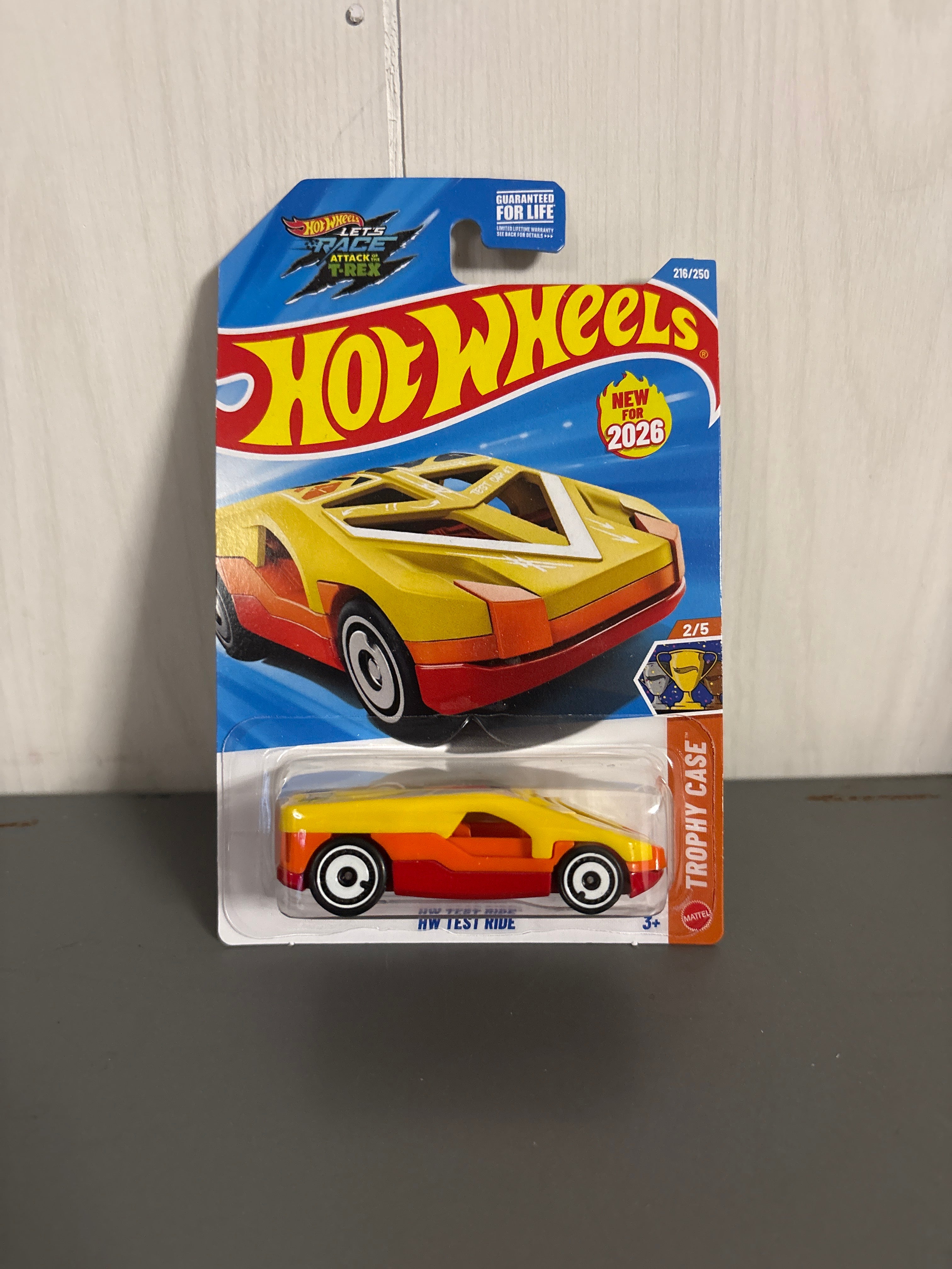 Hot Wheels HW Test Ride Diecast yellow
