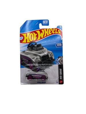 Hot Wheels Pedal Driver Diecast silver