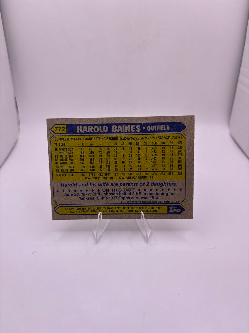 Topps Harold Baines