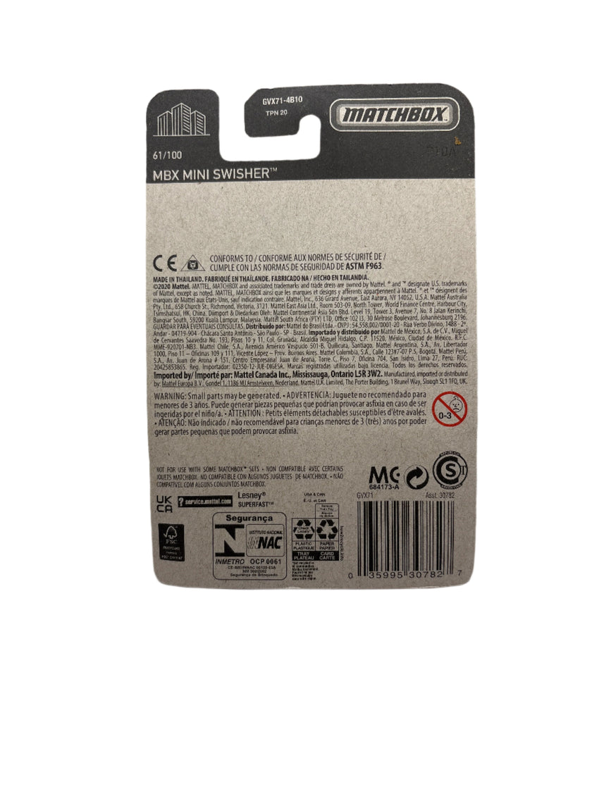Matchbox MBX Mini Swisher Diecast