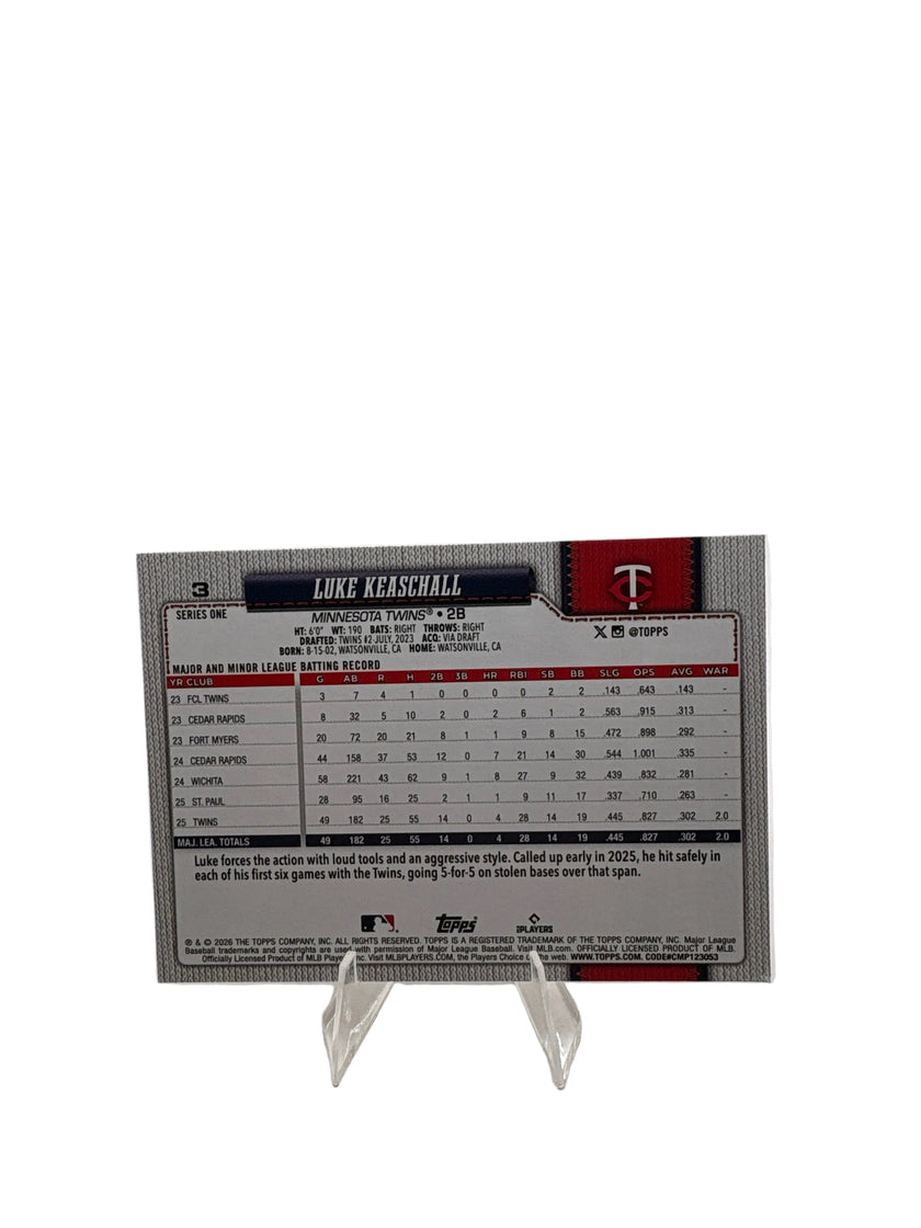 Topps Luke Keaschall