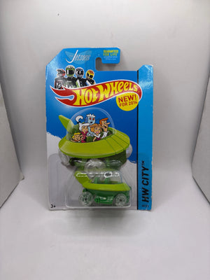 Hot Wheels The Jetsons Capsule Car Diecast green