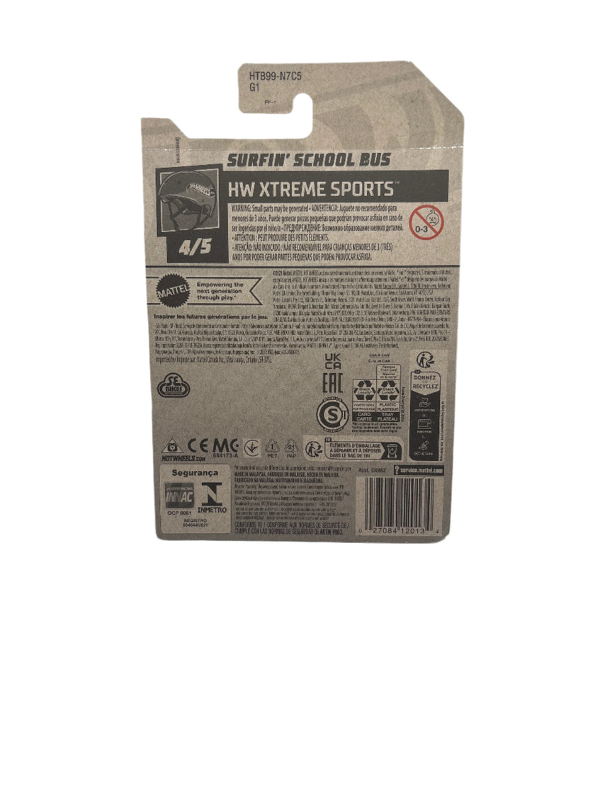 Hot Wheels Surfin School Bus Diecast