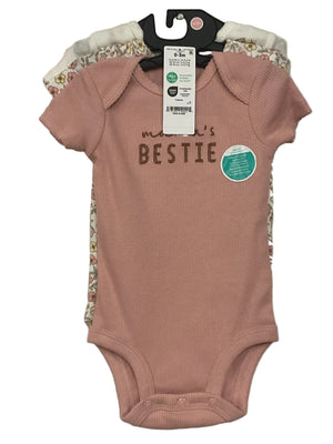 3 pk of Babygirl Onesies