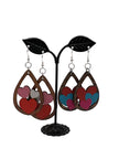 Tear drop Valentine Earrings