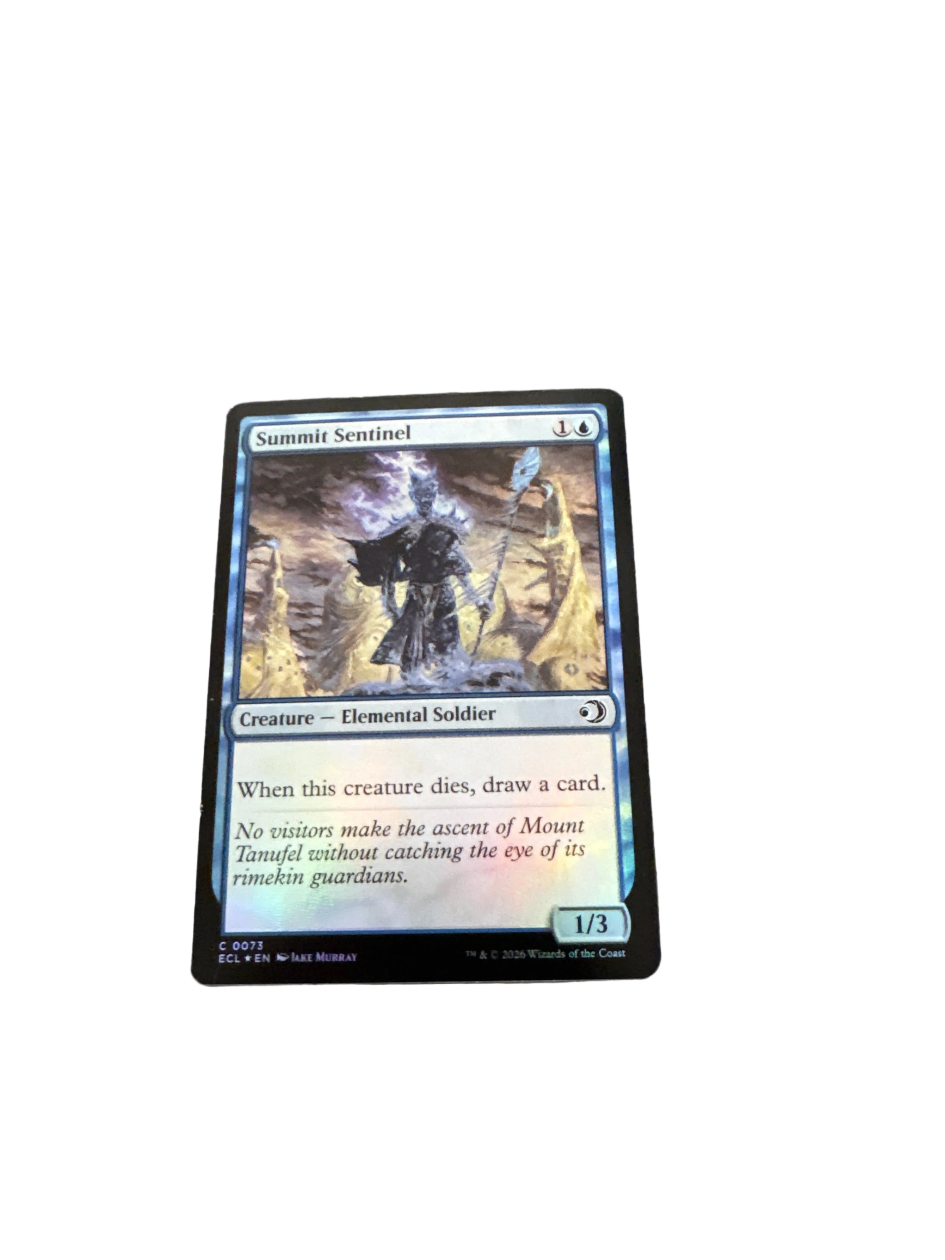 Magic The Gathering Summit Sentinel