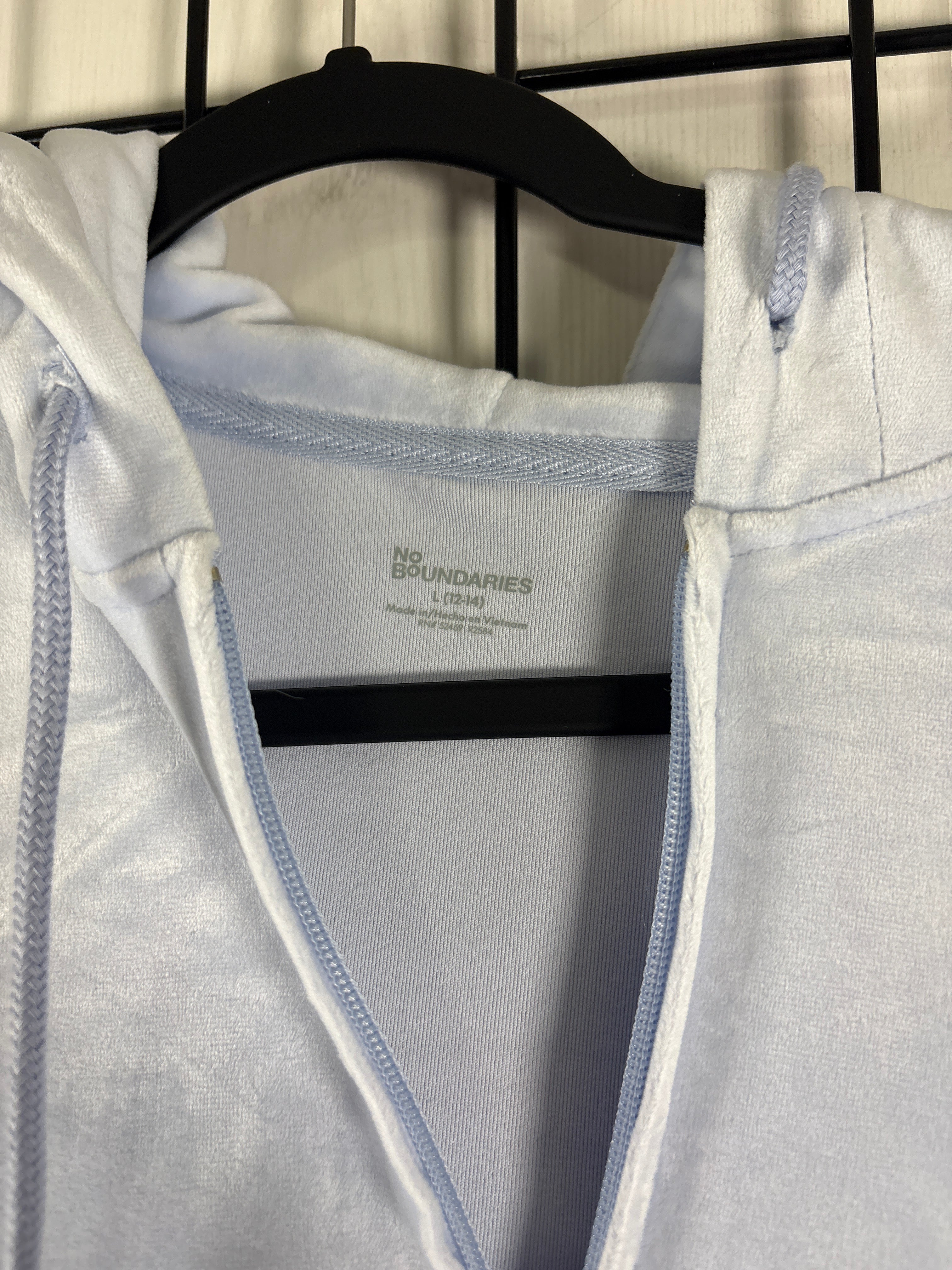 No Boundaries Fleece Sweater Jacket
